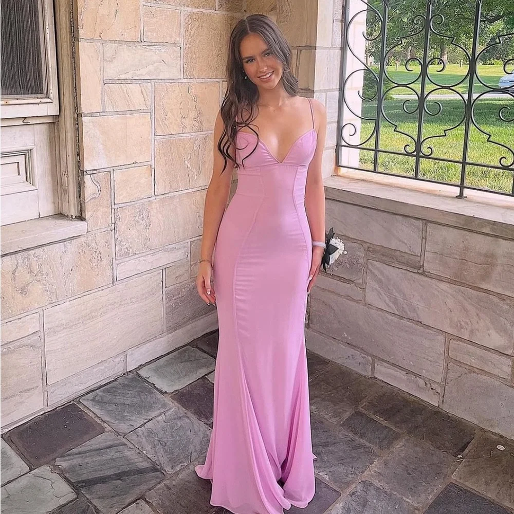 house of cb loren corset maxi dress House of CB - Loren Maxi Dress - Pink